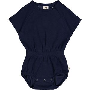 Müsli Romper s/s - Wafel - Nacht Blue - Müsli - 74 - Romper S/S