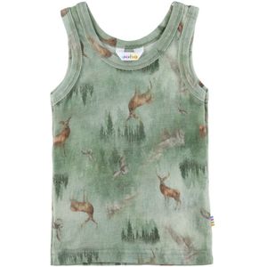 Joha Onderhemd - Wol - Groen m. Strepen - Joha - 90 - Onderhemd