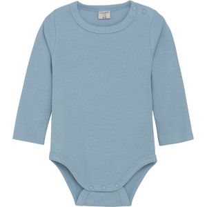 CeLaVi Romper l/s - Rib - Dusty Blue - CeLaVi - 50 - Romper L/S