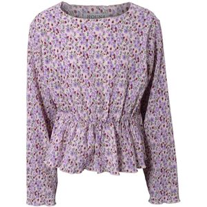 Hound Blouse - Geplooid - Flower Print - Hound - 10 jaar (140) - Shirts