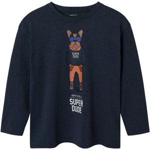 Name It Blouse - NkmPsakob - Dark Sapphire - Name It - 7-8 jaar (122-128) - Shirts