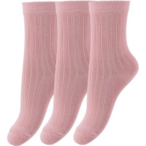 Minipop Sokken - Bamboe - 3-pack - Rose - MiniPop - 27/30 - Sokken
