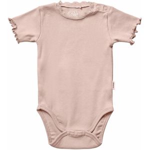 Sofie Schnoor Romper k/æ - Rib - Light Rose - Sofie Schnoor - 56 - Romper S/S