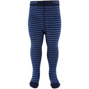 Melton Panty's - Navy Gestreept - Melton - 56/62 - Panty's