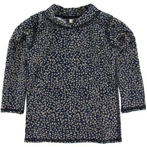 Soft Gallery Zwemtop - UV50+ - Dress Blue m. Leopard - Soft Gallery - 62 - Badmode