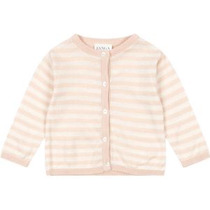 Fanga Fontana Cardigan - Gebreid - Venti - Cameo Rose - Fanga Fontana - 0-1 mnd - Cardigan