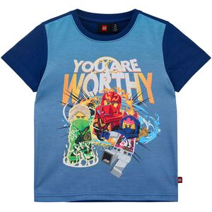 LEGO® Ninjago T-Shirt - LWTano - Dark Blue - LEGO® Wear - 4 jaar (104) - T-Shirts