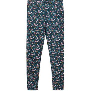 Hust and Claire Leggings - Ludo - Viscose/Bamboe - Navy m. Bloem - Hust and Claire - 56 - Leggings