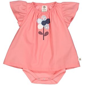 Müsli Body met Rok - Petit - Kauwgom - Müsli - 1 jaar (80) - Jurk