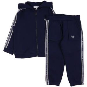 Emporio Armani Sweatset - Black Iris - Emporio Armani - 12 mnd - Cardigan