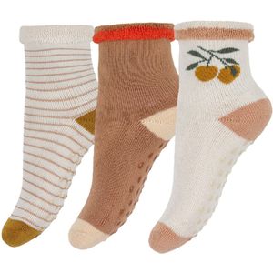 Liewood Sokken - Eloy - 3-pack - Peach/Sandy - Liewood - 17/18 - Sokken