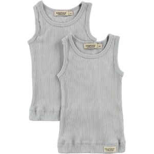 MarMar Onderhemden - 2-pack - Lichtblauw - MarMar - 68 - Onderhemd
