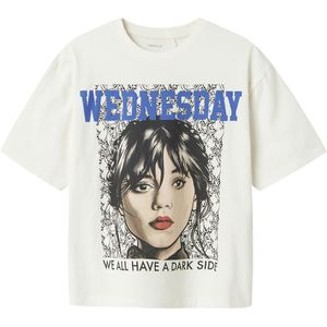 Name It T-Shirt - NkfAkara - Wednesday - Cloud Danser - Name It - 7-8 jaar (122-128) - T-Shirts
