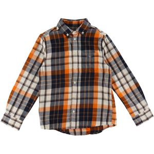 GANT Overhemd - Geruit - Shield - Cocoa Brown - GANT - 16 jaar (176) - Overhemd