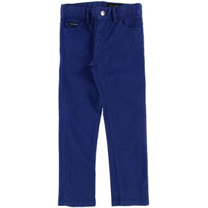Dolce & Gabbana Broek - Superhero - Donkerblauw - Dolce & Gabbana - 4 jaar (104) - Broeken - Katoen