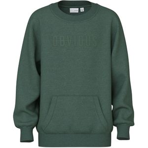 Name It Sweatshirt - NkmVanoa - Garden Topiary/Voor de hand ligg - Name It - 6 jaar (116) - Sweatshirt