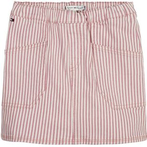 Tommy Hilfiger Rok - Denim Spoorweg - Pinkstripe - Tommy Hilfiger - 16 jaar (176) - Rok