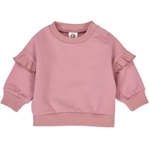 Müsli Sweatshirt - Frill Baby - Cozy Ik - Nostalgie Rose - Müsli - 74 - Sweatshirt