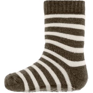 MP Sokken m. Anti-Slip - Wol - Elis - Bruin Gevlekt - MP - 19/21 - Sokken