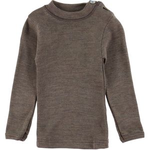 Engel Blouse - Wol - Walnoot - Engel - 62/68 - Shirts