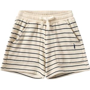 Sofie Schnoor Shorts - Antique White W. Blue - Sofie Schnoor - 74 - Shorts