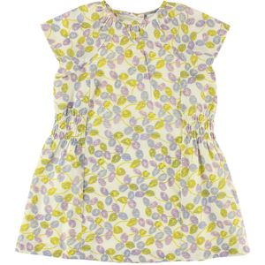Mini A Ture Jurk - Creme m. Print - Mini A Ture - 68 - Jurk