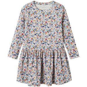 Name It Jurk - NmfKyla - Cloud Danseres m. Bloemen - Name It - 2 jaar (92) - Jurk