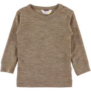 Joha Blouse - Wol/Zijde - Beige Melange - Joha - 60 - Shirts