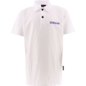 Napapijri Polo - Bright White - Napapijri - 10 jaar (140) - Polo