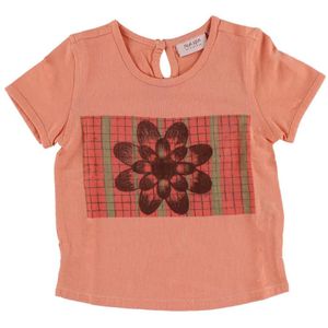 Noa Noa miniature T-Shirt - Koraal m. Bloem - Noa Noa miniature - 3 mnd - T-Shirts