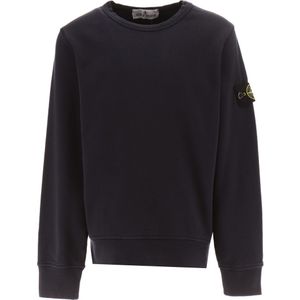Stone Island Sweatshirt - Navy - Stone Island - 6 jaar (116) - Sweatshirt