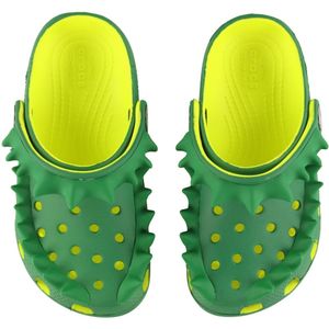 Crocs Sandalen - Classic Spikes Clog T - Zuurgraad/Green Klimop - Crocs - 20/21 - Sandalen