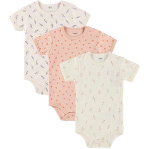 Pippi Romper - 1 st. - Assorti - K/Æ - Licht m. Patroon - Pippi Baby - 50 - Romper S/S