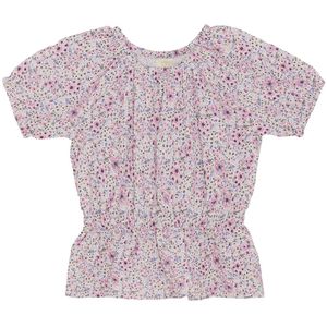 Creamie Top - Botercrème m. Bloemen - Creamie - 6 jaar (116) - Tanktop