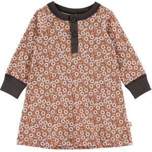 Katvig Nachthemd - Bruin m. Appels - Katvig - 1 jaar (80) - Nachthemd