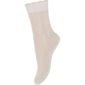 MP Sokken - Bamboe - Celosia Glitter - Ecru - MP - 25/28 - Sokken