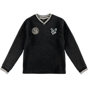 Lyle & Scott Blouse - Voetbal - Jet Black - Lyle & Scott - 9-10 jaar (134-140) - Shirts