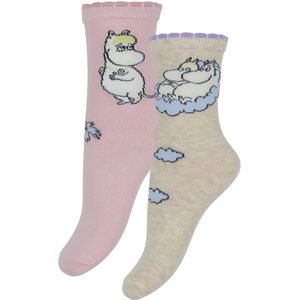 MarMar Sokken - 2-pack - MOOMIN - Lavender - MarMar - 25/28 - Sokken
