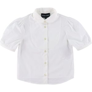 Emporio Armani Overhemd s/s - Wit - Emporio Armani - 6 jaar (116) - Hemd S/S