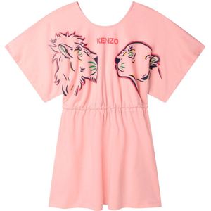Kenzo Jurk - Roze m. Print - Kenzo - 14 jaar (164) - Jurk