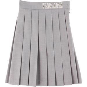 Fendi Rok - Grijs Gevlekt - Fendi - 4 jaar (104) - Rok