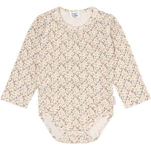 Hust and Claire Romper l/s - Katoen/Modaal - Rib - HCBri - Fluis - Hust and Claire - 68 - Romper L/S