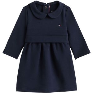 Jerseyjurk - Dark Night Navy - Met Geborduurd Logo - Lange Mouwen