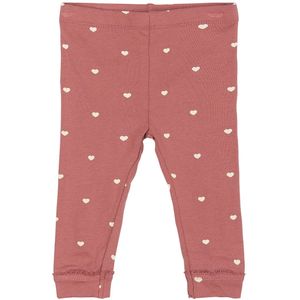 The New Siblings Leggings - TnsbNova - Verdorde Rose m. Harten - The New - 56 - Leggings