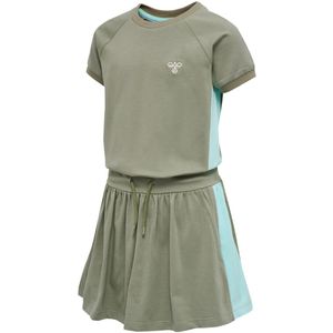 Hummel Jurk - hmlZonnig - Dusty Groen - Hummel - 4 jaar (104) - Jurk