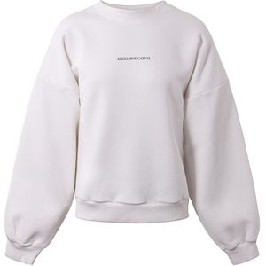 Hound Sweatshirt - Bot White m. Print - Hound - 10 jaar (140) - Sweatshirt