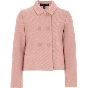 Emporio Armani Cardigan - Rib - Mahogany Rose - Emporio Armani - 10 jaar (140) - Cardigan