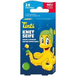 Tinti Figuurzeep - 2 st. - Groen/Geel - Tinti - OneSize - Persoonlijke Verzorging