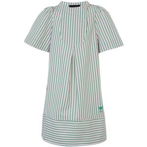 Emporio Armani Jurk - Roze/Groen Gestreept - Emporio Armani - 7 jaar (122) - Jurk