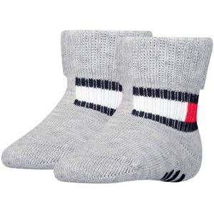 Tommy Hilfiger Sokken m. Anti-Slip - 2-pack - Baby Vlag - Light - Tommy Hilfiger - 15/18 - Sokken